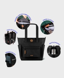 Cabaia Reykjavik tote bag M, navy blue