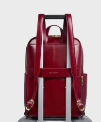 Piquadro Blue Square zaino donna porta pc 14'', rosso
