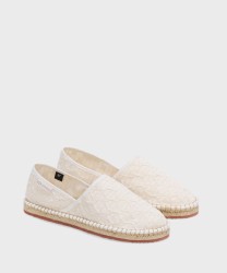 Superga 3009 Crochet Rope crochet espadrilles, white ivory natural