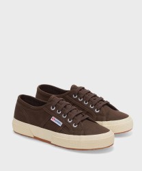 Superga 2750 Linen sneakers basse, brown off white