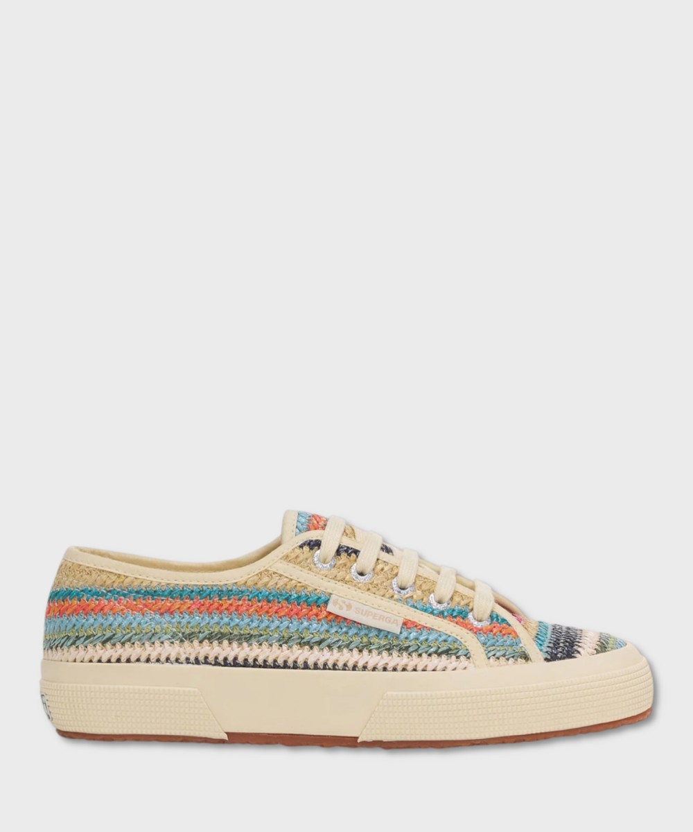 Superga 2750 Raffia sneakers classiche, blue...