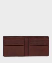 The Bridge Ludovico 8cc wallet in brown leather