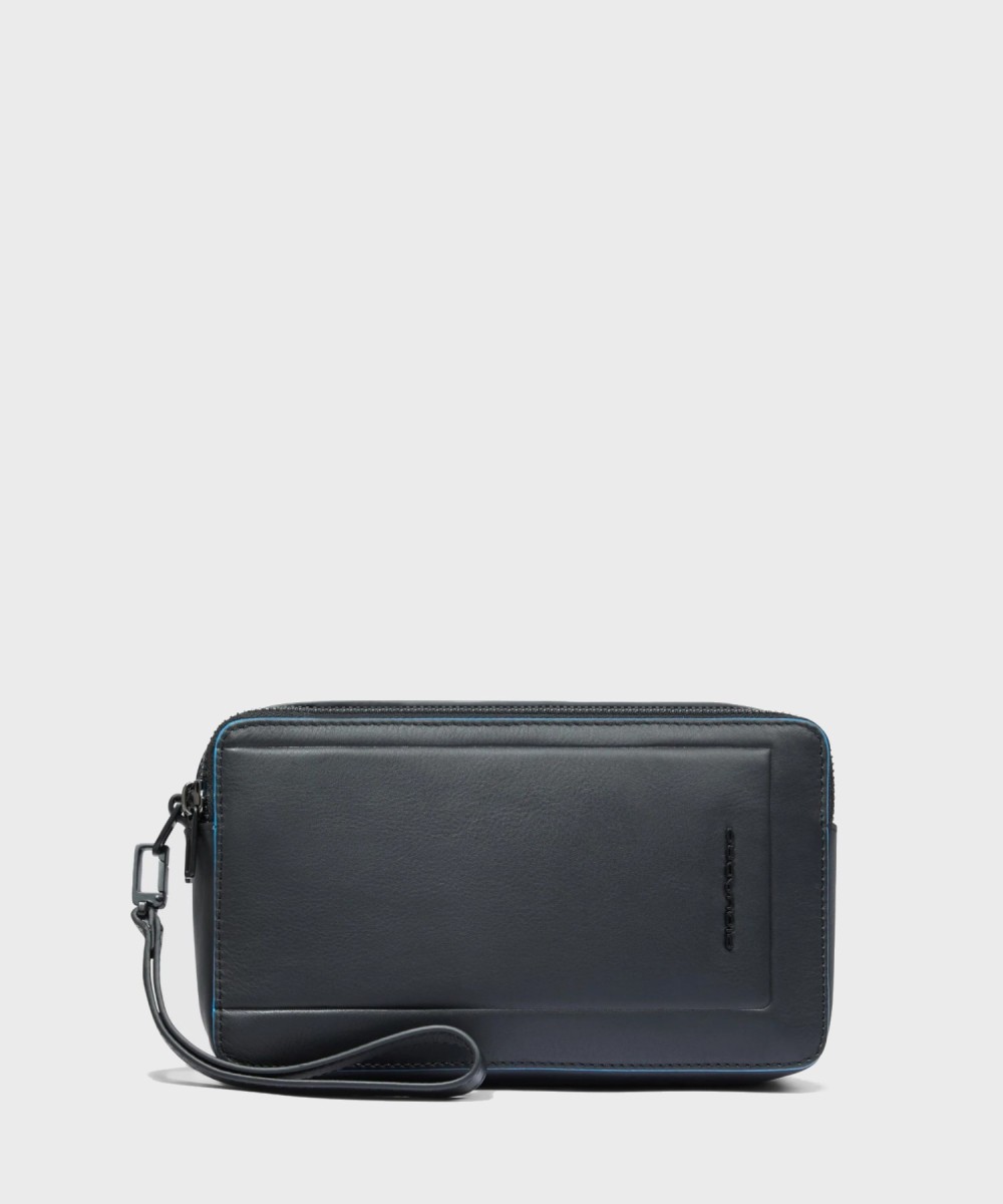 Piquadro Atlas 2-compartment clutch bag in...