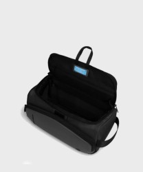 Piquadro PQ Earth toiletry bag in black fabric