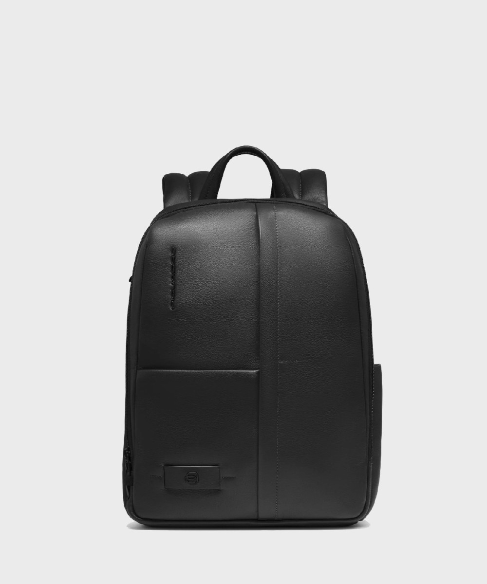 Piquadro Russel zaino porta pc 13" in pelle nero