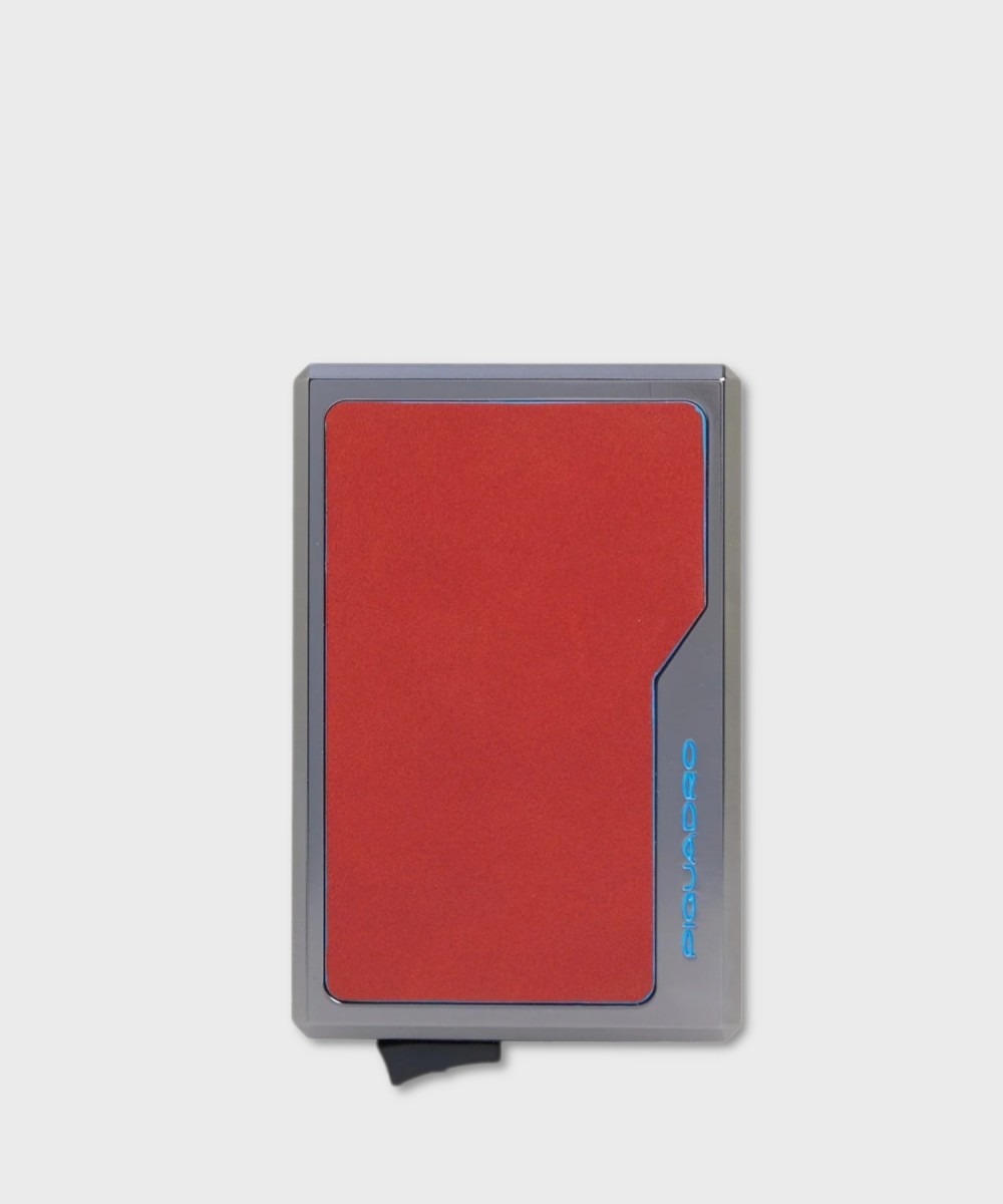 Piquadro Blue Square compact wallet MagSafe 6...