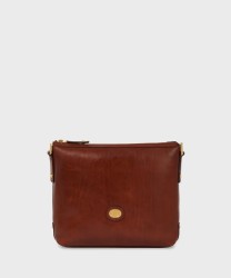 The Bridge Story brown leather duffel bag