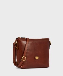 The Bridge Story brown leather duffel bag