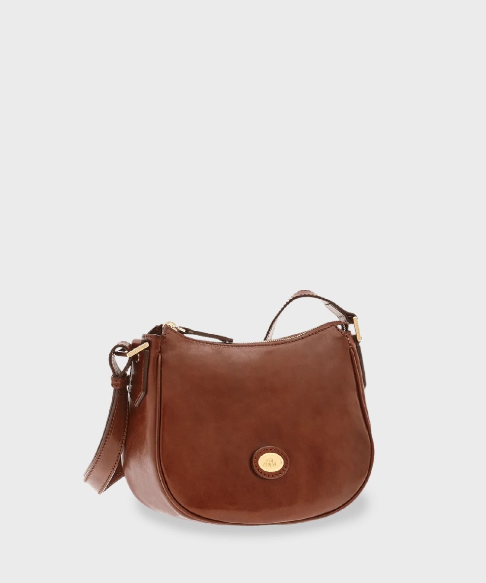 The Bridge Story brown leather duffel bag