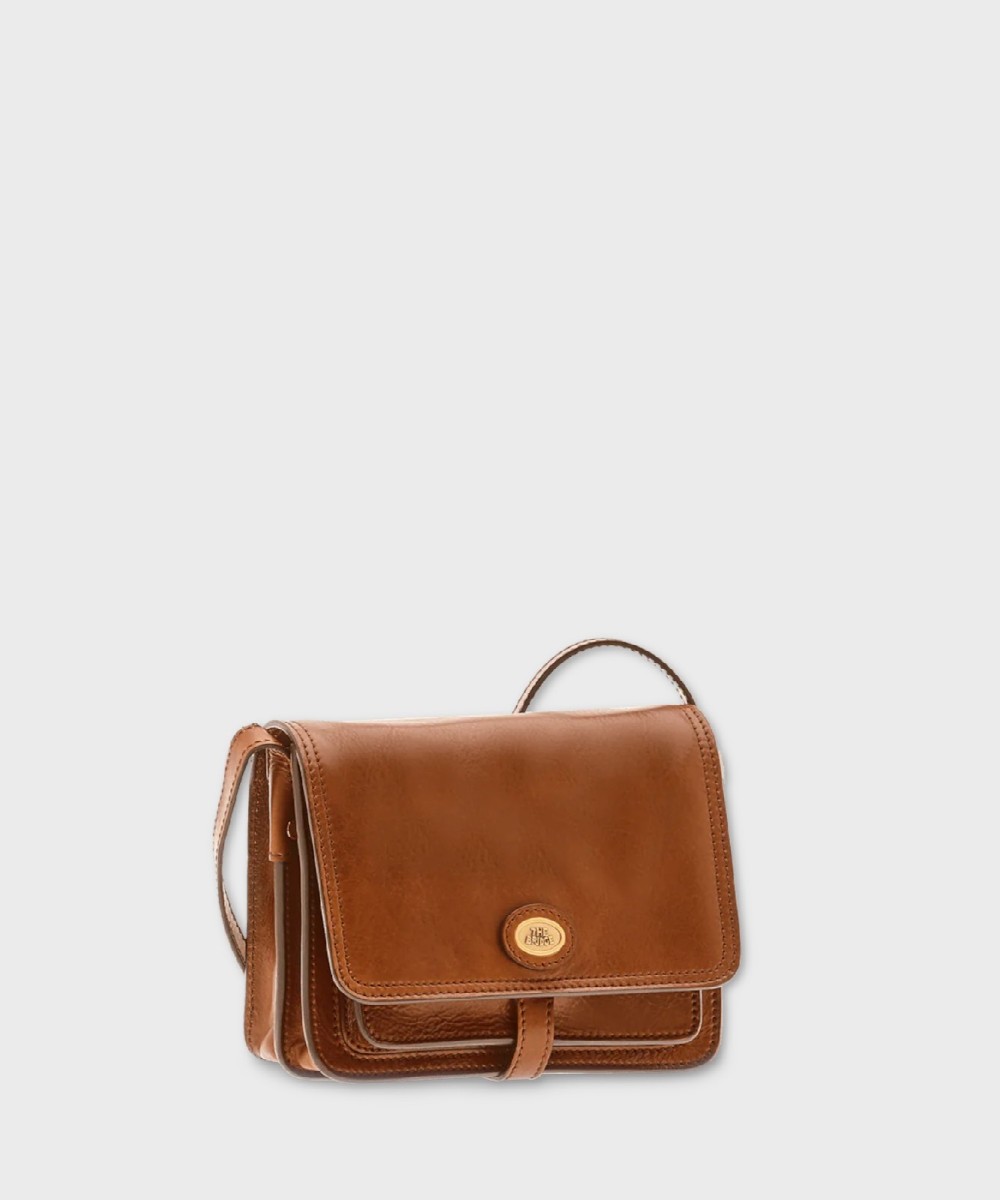 The Bridge Story borsa a tracolla in pelle marrone