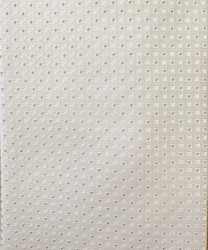Arcuri three-fold silk formal tie, white with