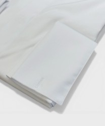 Galise camicia diplomatica sartoriale in cotone Albini bianco