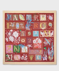 Mantero The Greenhouse Memories Silk Fringed Shawl