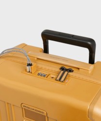 Piquadro Pop trolley bagaglio a mano da cabina 55 cm giallo