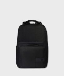 Piquadro Wollem zaino porta pc 14" espandibile in tessuto nero