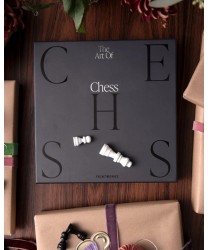 Galise Printworks classic chess scacchiera Art of Chess black