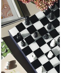 Galise Printworks classic chess scacchiera Art of Chess black