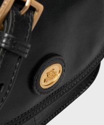 The Bridge Story borsa con patta a tracolla in pelle nera