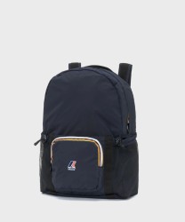 Kway Le Vrai Michel zaino pieghevole, blue depht