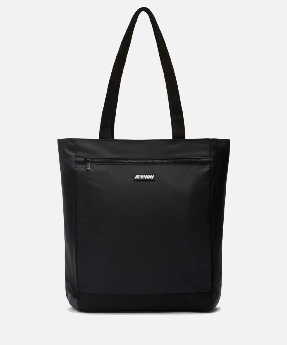 Kway Elliant borsa shopper, black pure