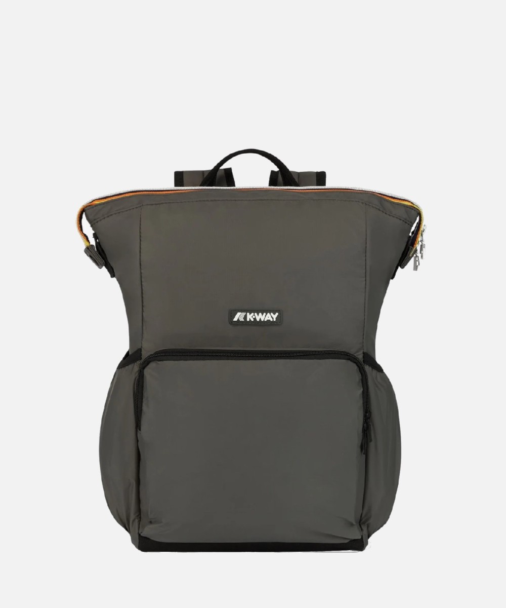 Kway Maizy 14" laptop backpack, green blackish