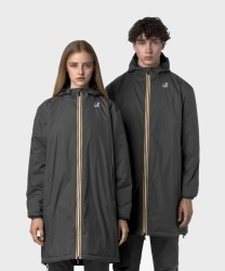 Kway Eiffel Le Vrai giacca impermeabile lunga east warm, grey