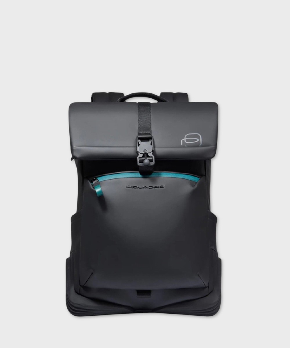 Piquadro Corner C2OW zaino roll-top porta pc...