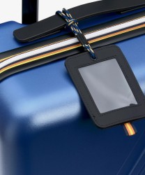 Kway Eudoxie Logo trolley cabin hand luggage 55 cm blue