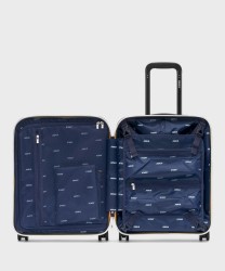 Kway Eudoxie Logo trolley cabin hand luggage 55 cm black