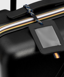 Kway Eudoxie Logo trolley cabin hand luggage 55 cm black