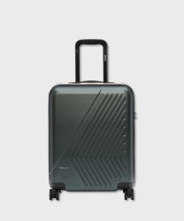 Kway Eudoxie Logo trolley hand luggage 55 cm green
