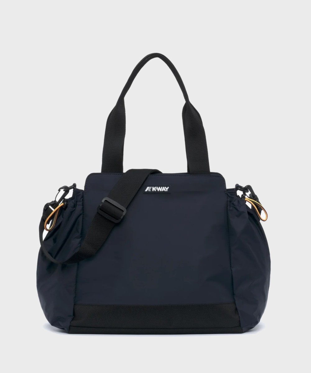 Kway Aisy borsa shopper con tracolla blue depht