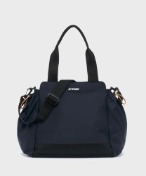Kway Aisy borsa shopper con tracolla blue depht