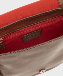 The Bridge Pearl District borsa Crossbody in pelle marrone