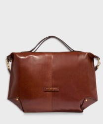 The Bridge Story Icons Unica bags in brown leather