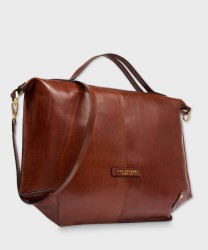 The Bridge Story Icons Unica bags in brown leather