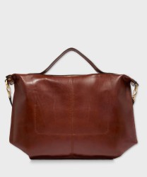 The Bridge Story Icons Unica bags in brown leather