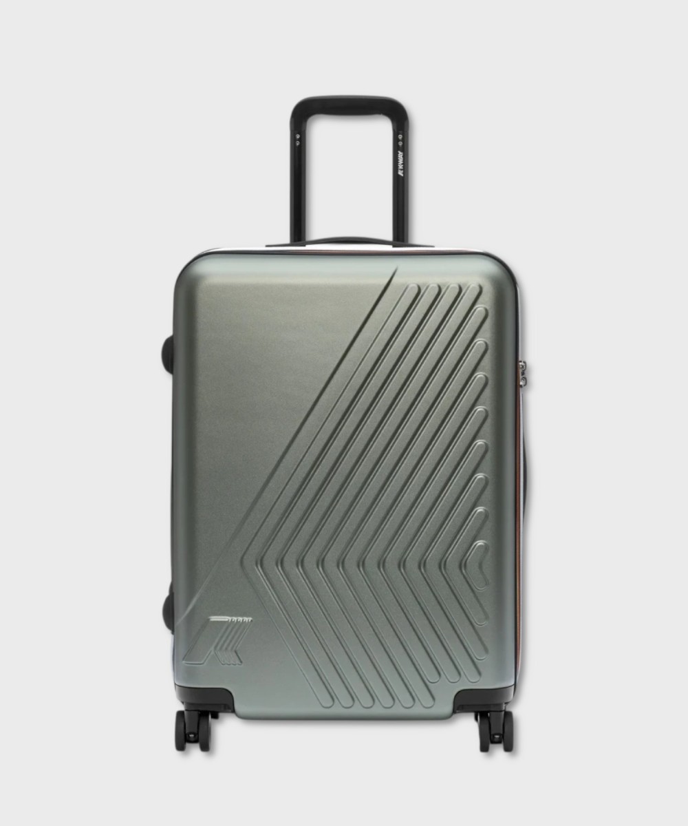 Kway Eudoxie Logo medium trolley 64 cm green...