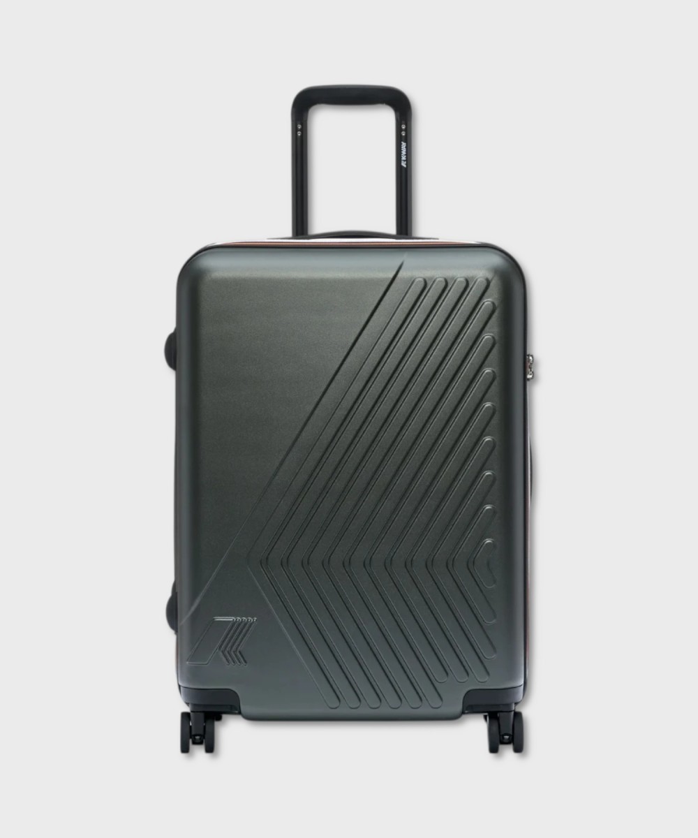 Kway Eudoxie Logo medium trolley 64 cm green...