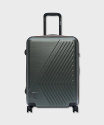 Kway Eudoxie Logo medium trolley 64 cm green blackish