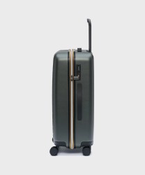 Kway Eudoxie Logo trolley medio 64 cm green blackish