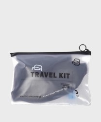 Piquadro kit da viaggio mascherina, cuscino e tappi orecchie