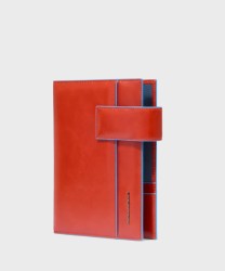 Piquadro Blue Square organizer with weekly leather diary