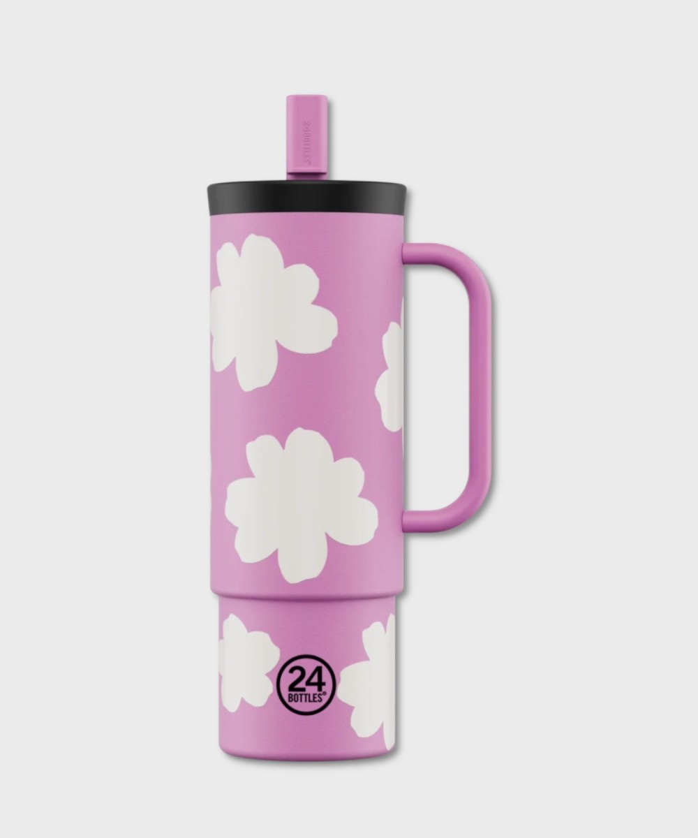 24 Bottles Straw Cup 800 ml Daydreming Pink