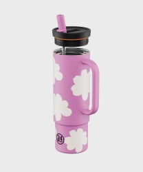 24 Bottles Straw Cup 800 ml Daydreming Pink