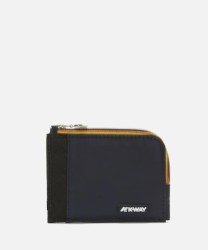 Kway Villebone zip pouch, blue depth eco-friendly fabrics