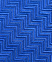 Missoni cravatta a tre pieghe in seta a zig zag blu