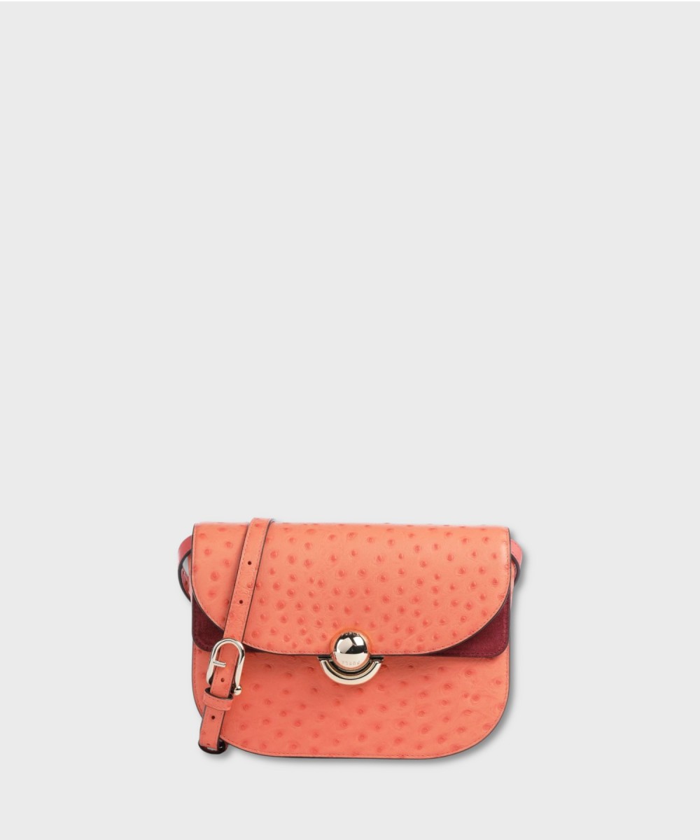 Furla Sfera borsa a tracolla in pelle arancio...