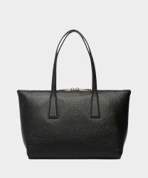 Furla Olivia black leather shoulder bag
