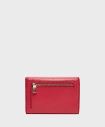 Furla 1927 wallet with coin purse in ruby red leather